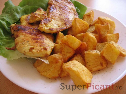 Piept de pui cu curry Piept de pui cu curry