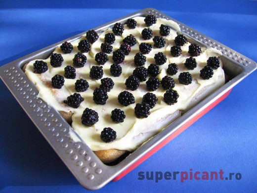 Tiramisu cu mure Tiramisu cu mure